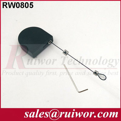 China RUIWOR RW0805 Mini Tether retrátil em forma de D com extremo de laço ajustável fornecedor