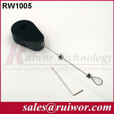 RUIWOR RW1005 Fios de segurança em forma de gota com extremidade de laço ajustável fornecedor