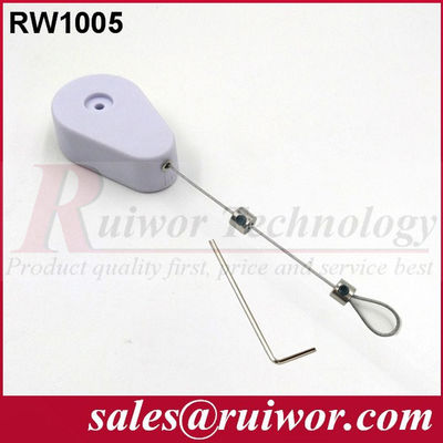 RUIWOR RW1005 Fios de segurança em forma de gota com extremidade de laço ajustável fornecedor