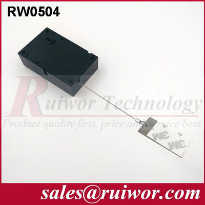 RUIWOR RW0504 Retrator de cabo cuboide com extremidade de etiqueta de cão pegajoso fornecedor