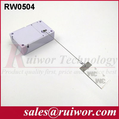 RUIWOR RW0504 Retrator de cabo cuboide com extremidade de etiqueta de cão pegajoso fornecedor