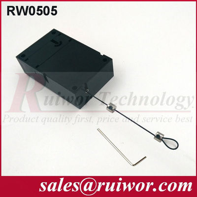 RUIWOR RW0505 Recoiler anti-roubo cuboide com extremo de laço ajustável fornecedor