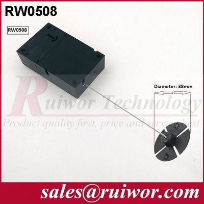 RUIWOR RW0508 Caixa anti-roubo cuboide com terminais de placa ABS pegajosa fornecedor