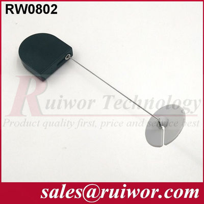 RUIWOR RW0802 Mini-caixa de puxar em forma de D com extremo de placa ABS mucilaginosa fornecedor