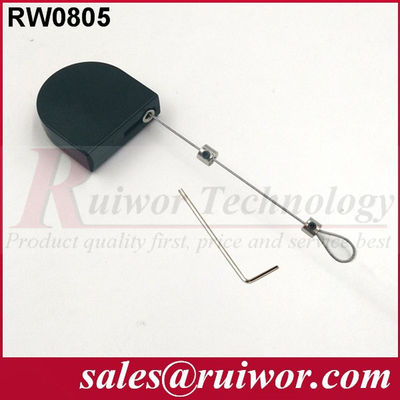 RUIWOR RW0805 Mini Tether retrátil em forma de D com extremo de laço ajustável fornecedor