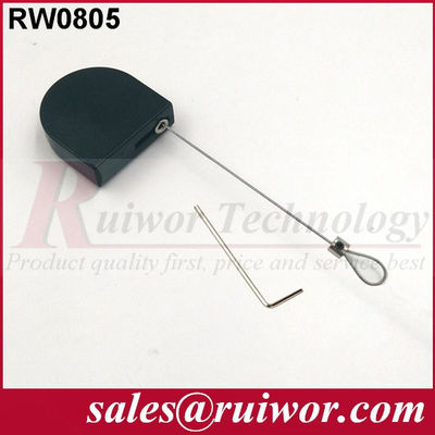 RUIWOR RW0805 Mini Tether retrátil em forma de D com extremo de laço ajustável fornecedor