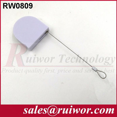 RUIWOR RW0809 Mini caixa anti-roubo em forma de D com cabo de fio fornecedor