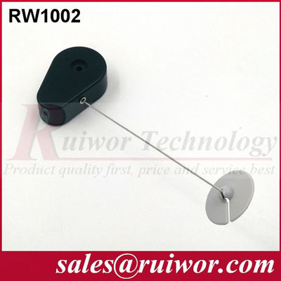 RUIWOR RW1002 Retrator de cabo em forma de gota com extremo de placa ABS aderente fornecedor
