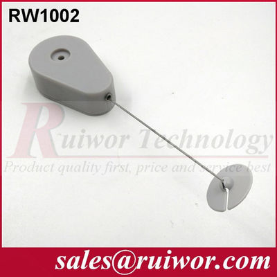 RUIWOR RW1002 Retrator de cabo em forma de gota com extremo de placa ABS aderente fornecedor