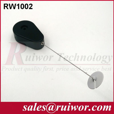 RUIWOR RW1002 Retrator de cabo em forma de gota com extremo de placa ABS aderente fornecedor