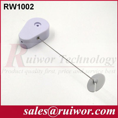 RUIWOR RW1002 Retrator de cabo em forma de gota com extremo de placa ABS aderente fornecedor