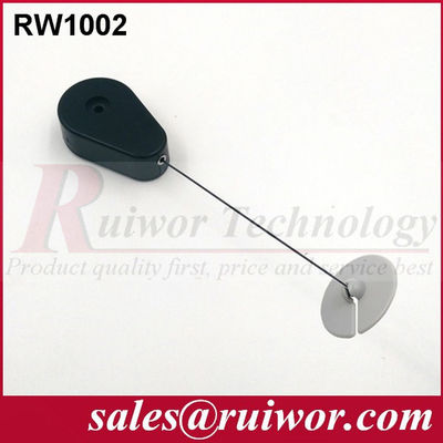 RUIWOR RW1002 Retrator de cabo em forma de gota com extremo de placa ABS aderente fornecedor