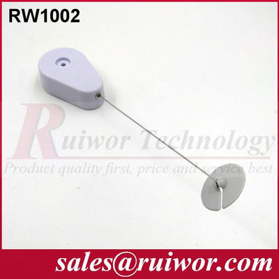 RUIWOR RW1002 Retrator de cabo em forma de gota com extremo de placa ABS aderente fornecedor