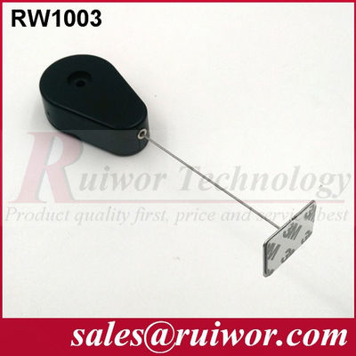 RUIWOR RW1003 Recoiler anti-roubo em forma de gota com extremo de chapa metálica pegajosa fornecedor
