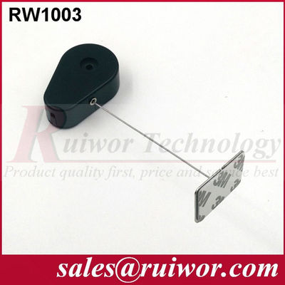 RUIWOR RW1003 Recoiler anti-roubo em forma de gota com extremo de chapa metálica pegajosa fornecedor