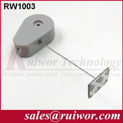 RUIWOR RW1003 Recoiler anti-roubo em forma de gota com extremo de chapa metálica pegajosa fornecedor