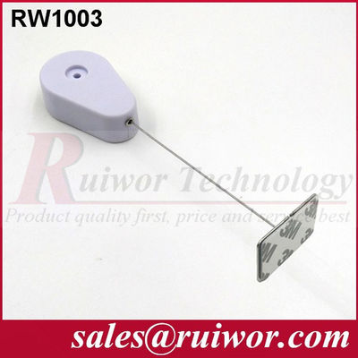RUIWOR RW1003 Recoiler anti-roubo em forma de gota com extremo de chapa metálica pegajosa fornecedor