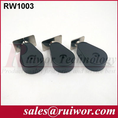 RUIWOR RW1003 Recoiler anti-roubo em forma de gota com extremo de chapa metálica pegajosa fornecedor