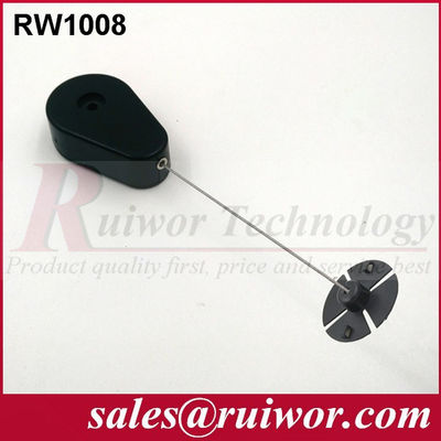 RUIWOR RW1008 Retrator de cabo em forma de gota com terminais de placa ABS mucilaginosos fornecedor
