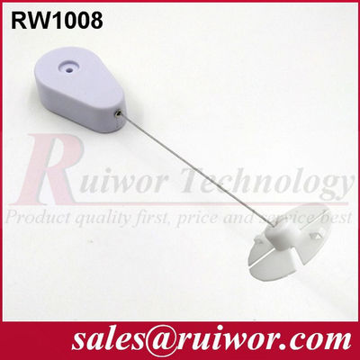 RUIWOR RW1008 Retrator de cabo em forma de gota com terminais de placa ABS mucilaginosos fornecedor