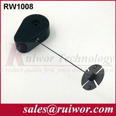 RUIWOR RW1008 Retrator de cabo em forma de gota com terminais de placa ABS mucilaginosos fornecedor