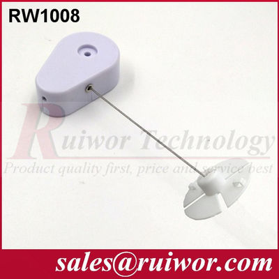 RUIWOR RW1008 Retrator de cabo em forma de gota com terminais de placa ABS mucilaginosos fornecedor