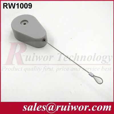 RUIWOR RW1009 Recoiler anti-roubo em forma de gota com fim de cabo de laço fornecedor