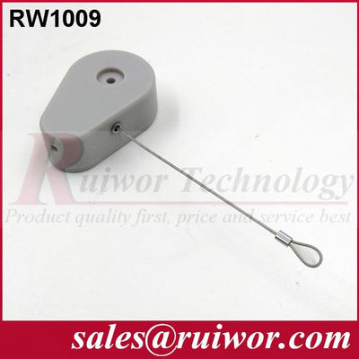 RUIWOR RW1009 Recoiler anti-roubo em forma de gota com fim de cabo de laço fornecedor