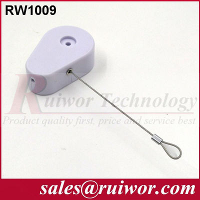 RUIWOR RW1009 Recoiler anti-roubo em forma de gota com fim de cabo de laço fornecedor