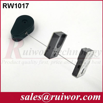 RUIWOR RW1017 Retrator de cabo em forma de gota com extremo de suporte de ecrã magnético de borracha fornecedor
