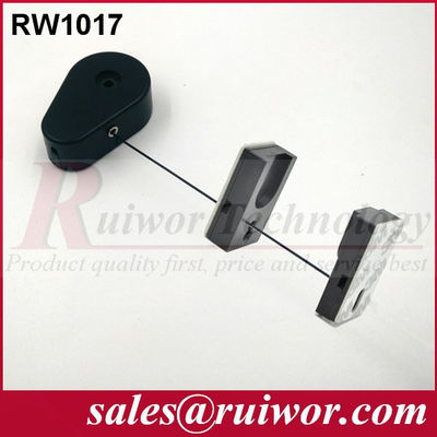 RUIWOR RW1017 Retrator de cabo em forma de gota com extremo de suporte de ecrã magnético de borracha fornecedor