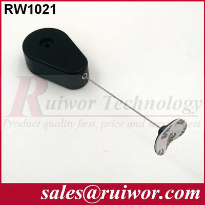 RUIWOR RW1021 Caixa anti-roubo em forma de gota com extremidade de placa adesiva flexible fornecedor