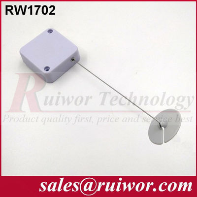 RUIWOR RW1702 Retrator de cabo quadrado com extremo de placa ABS adesivo fornecedor