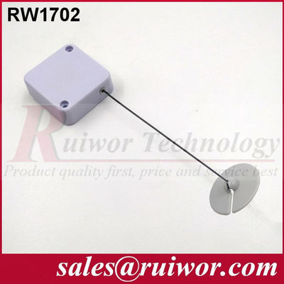 RUIWOR RW1702 Retrator de cabo quadrado com extremo de placa ABS adesivo fornecedor