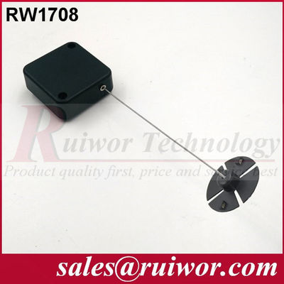 RUIWOR RW1708 Recoiler anti-roubo quadrado com terminais de placas ABS de borracha fornecedor