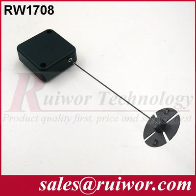 RUIWOR RW1708 Recoiler anti-roubo quadrado com terminais de placas ABS de borracha fornecedor