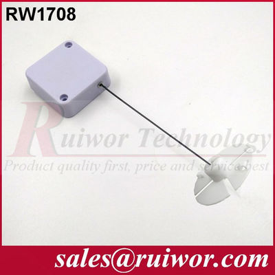 RUIWOR RW1708 Recoiler anti-roubo quadrado com terminais de placas ABS de borracha fornecedor
