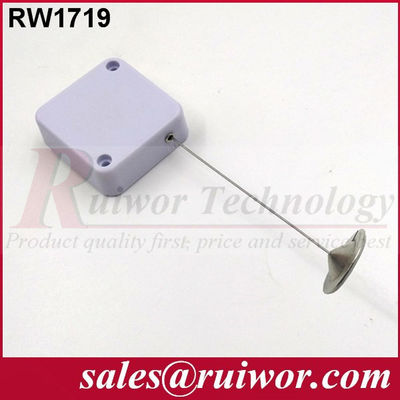 RUIWOR RW1719 caixa de puxar quadrada anti-roubo com 22 mm Metal redondo placa viscosa fim fornecedor