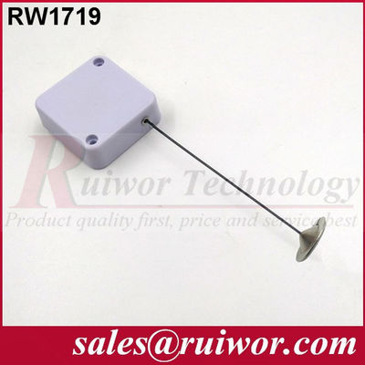 RUIWOR RW1719 caixa de puxar quadrada anti-roubo com 22 mm Metal redondo placa viscosa fim fornecedor