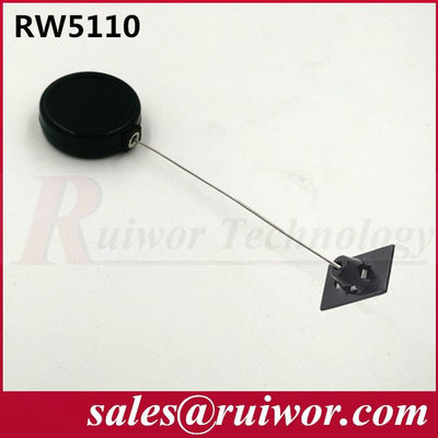 RUIWOR RW5110 Retrator de cabo redondo mais pequeno com tubo pegajoso quadrado removível fornecedor