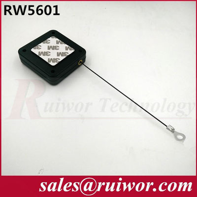 RUIWOR RW5601 Quadrado Multipurpose Tether Retrátil Forças retráteis MAX 2.5LB/ comprimento do cabo MAX 400CM fornecedor