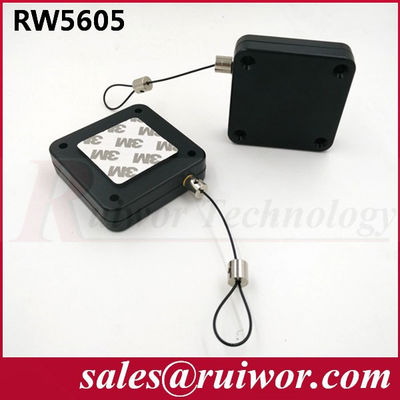 RUIWOR RW5605 Quadrado Fios de Segurança Multiuso Forças de retração MAX 2.5LB/ comprimento do cabo MAX 400CM fornecedor