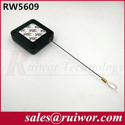 RUIWOR RW5609 Retrator de cabo quadrado multiuso Forças de retração MAX 2.5LB/ comprimento do cabo MAX 400CM fornecedor