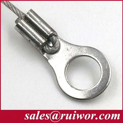 RUIWOR RW0001 Fim do terminal de anel para caixa de puxa antiroubo / corda de segurança retrátil / recolocador de cabo antiperdido fornecedor