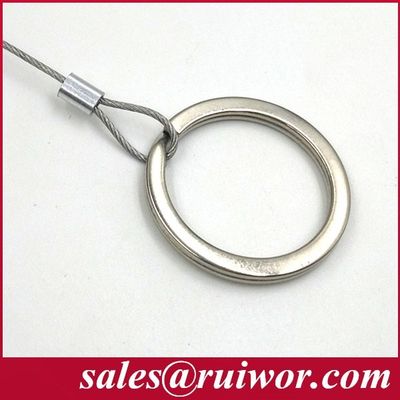 RUIWOR RW0014 Cabos de chave desmontáveis personalizáveis com caixa de puxa anti-roubo / corda de segurança retrátil fornecedor