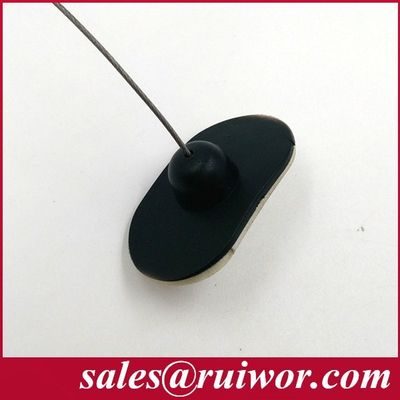 RUIWOR RW0021 Placa de borracha flexível adesiva com caixa anti-roubo / corda de segurança retrátil / recolocador de cabo fornecedor