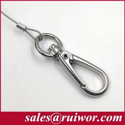 RUIWOR RW0024 Cabo de gancho de chave Trabalho final com caixa anti-roubo / corda de segurança retrátil / retrator de cabo seguro fornecedor