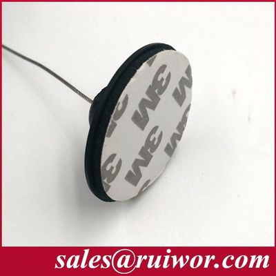RUIWOR RW0025 Placa de plástico pegajoso com caixa anti-roubo / corda de segurança retrátil / retractor de cabo seguro fornecedor