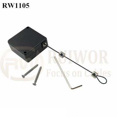 RuiWor RW1105 Retractable Security Rope For Product Or Parts Feeding Without Pause Function Customize Logo Is Available