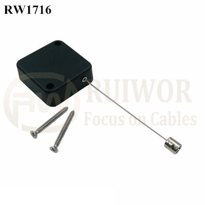 RW1716 Square Security Tether Plus Side Hole Hardwar
